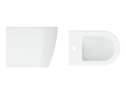 Биде напольное Hatria Futura (Y9B701) белый глянцевый