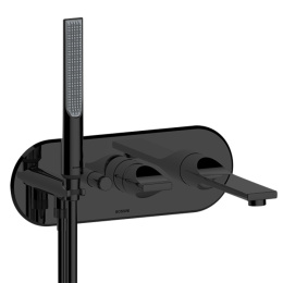 Фото Смеситель для ванны Bossini Apice Z00555.073 Черный матовый