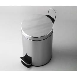 Корзина для мусора WasserKRAFT 635, с педалью, 5 л