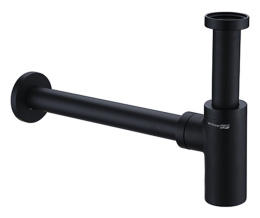 Фото Сифон для раковины WasserKRAFT A094 цвет - черный