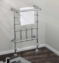 Полотенцесушитель водяной с полкой Margaroli Armonia 9-300, 93005505GOP, высота 104.2 см, ширина 60 