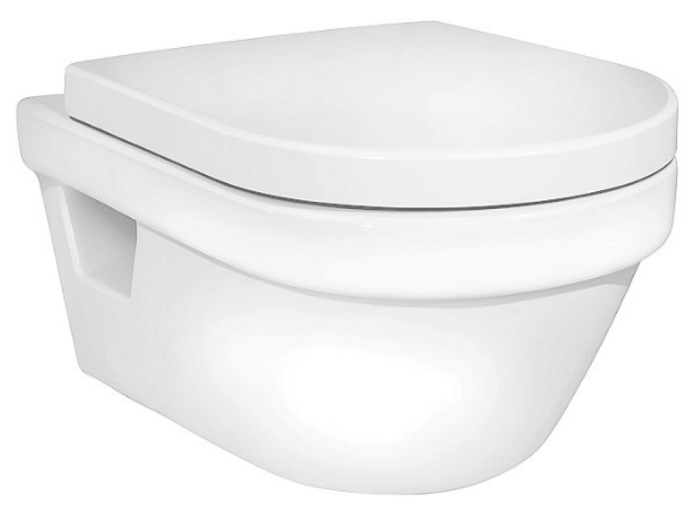 Инсталляция Geberit с безободковым унитазом Gustavsberg Hygienic Flush 5G84HR01, сиденье микролифт