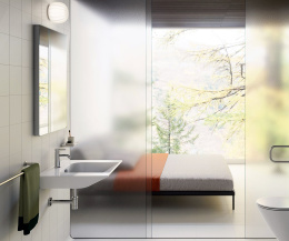 Фото Раковина GSI COMMUNITY 7634111 подвесная 60x55, белая