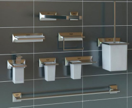 Grohe Allure Brilliant 40496000 Держатель полотенца, двойной