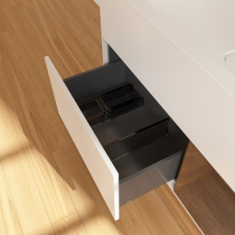 Villeroy Boch Finion F040GNMT Тумба под раковину 996х498 мм (walnut veneer/white matt)