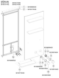 Смеситель для ванны Keuco MeTime_spa 56165011102, антрацит