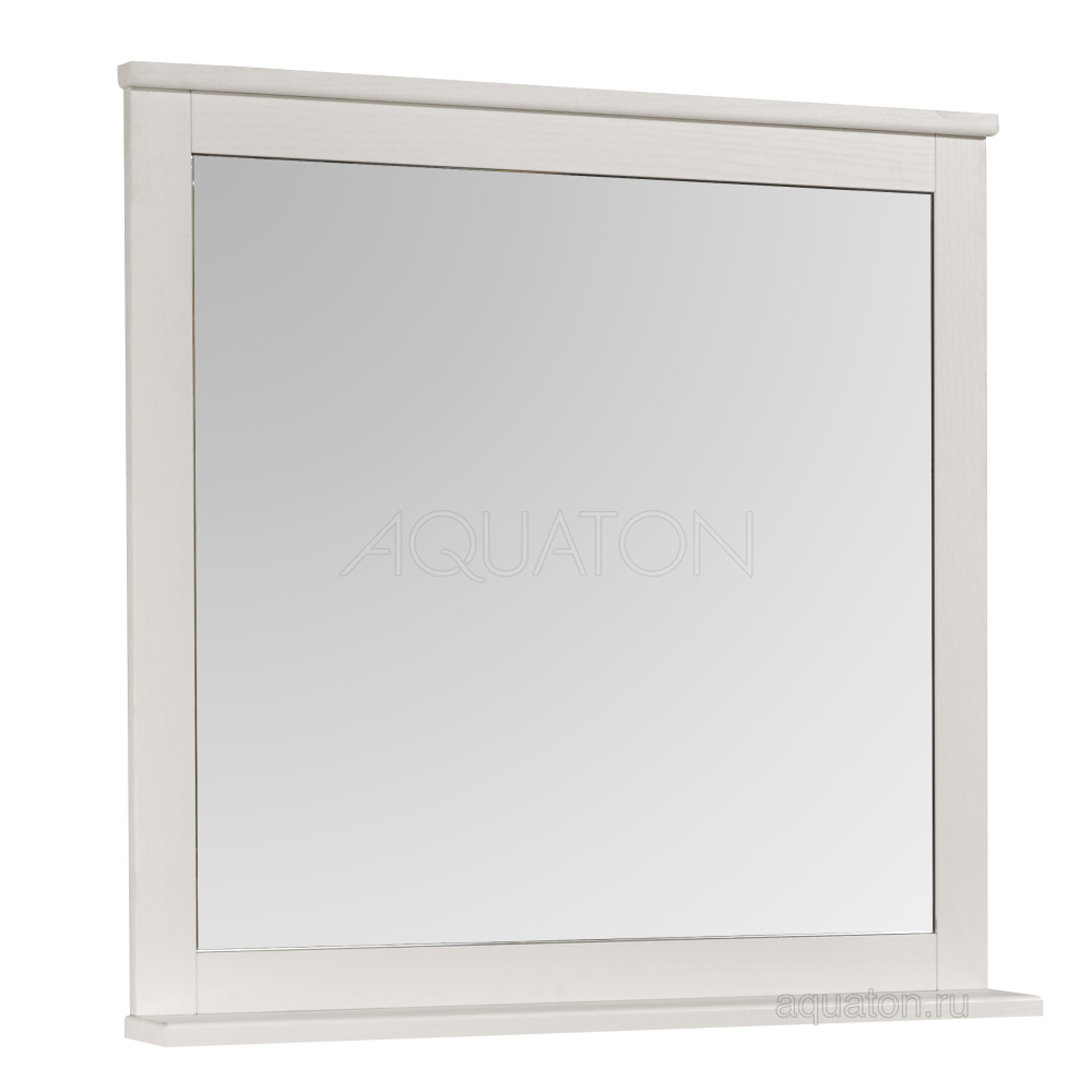 Фото Зеркало Aquaton Леон 80 дуб белый 1A186402LBPS0