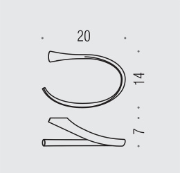 Полотенцедержатель Colombo Land B2831