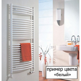 Полотенцесушитель водяной Margaroli Vento 400WH, высота 58.5 см, ширина 60 см, белый