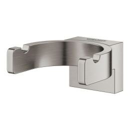 Крючок двойной Grohe Selection 41049DC0, суперсталь