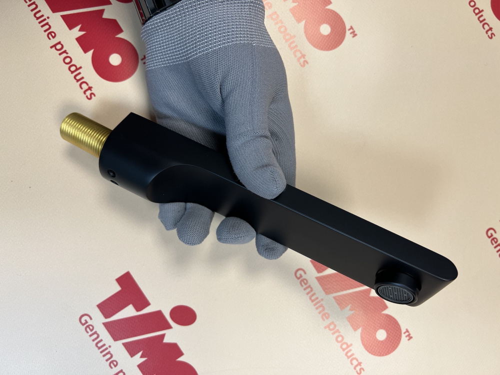 Фото Смеситель для раковины встроенный Timo Anni 2771/03SM черный