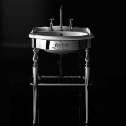 Фото Консоль для раковины Globo Paestum (PATC06) хром