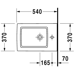 Биде подвесное Duravit Vero 2239150000, белый