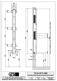 Встраиваемая часть смесителя Gessi Tremillimetri (39820#238)