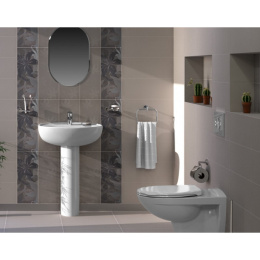 Инсталляция и унитаз Vitra Normus (9773B003-7201) белый