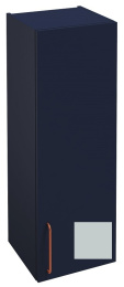 Шкаф-пенал Jacob Delafon Odeon Rive Gauche 40 см, EB2571G/D-RX-M50, цвет голубой шторм матовый, ручк