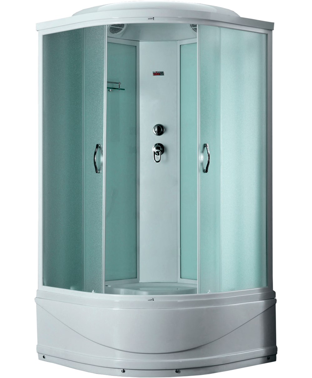 Фото Душевая кабина 90x90x218 Timo (TE-0790 P) Без гидромассажа, акрил, Поддон глубокий