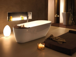 Фото Kerasan Aquatech 375001 Ванна свободностоящая 170х80 см