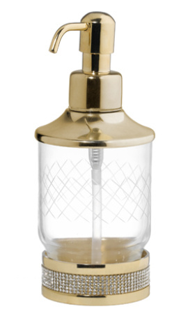 Фото Настольный диспенсер Boheme Royal Cristal (10929-G-B)