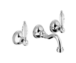 Фото Смеситель для раковины Webert Alexandra AL750404 Хром/кристаллы Swarovski