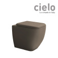 Ceramica CIELO Shui Comfort SHCOVAKTRAN - Унитаз напольный пристенный 55*38 см, Rimless безободковый