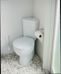 Унитаз-компакт Vitra Arkitekt (9754B003-7201) угловой, белый