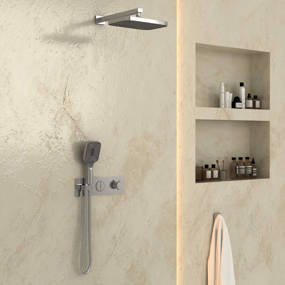 Фото Душевой комплект Vincea (VSFW-422T1CH) хром