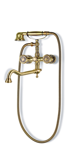 Смеситель для ванны и душа Bronze de Luxe Royal 10119D Бронза