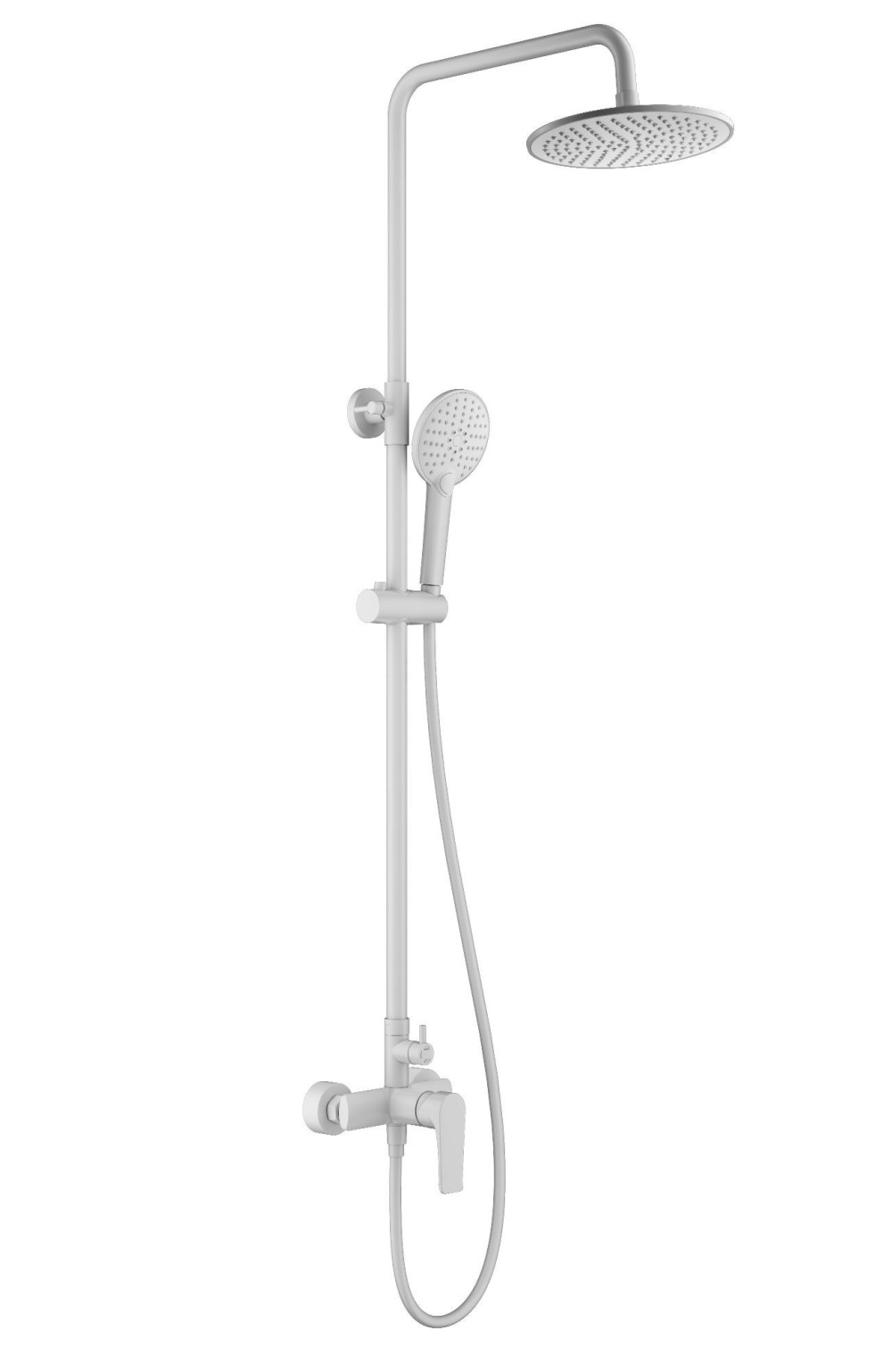 Душевая система Wonzon&Woghand (WW-A30103-MW) Белый