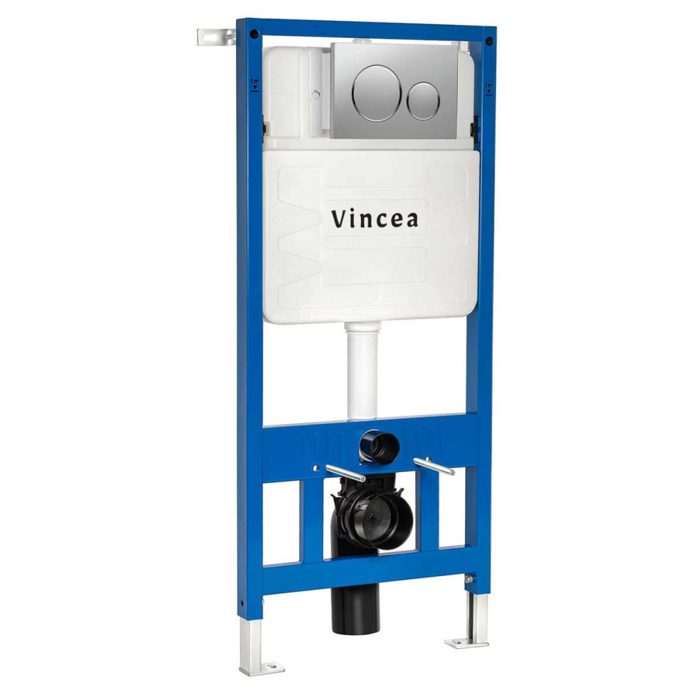 Инсталляция для подвесного унитаза Vincea (VIS-601) белый. синий