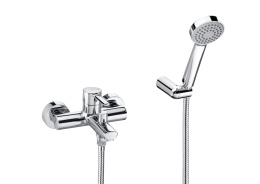 Фото Смеситель для ванны с душем Roca Targa (5A0160C0M) хром