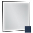 Зеркало Jacob Delafon Allure EB1433-S06, 60 х 60 см, с подсветкой, лакированная рама темно-синий сат