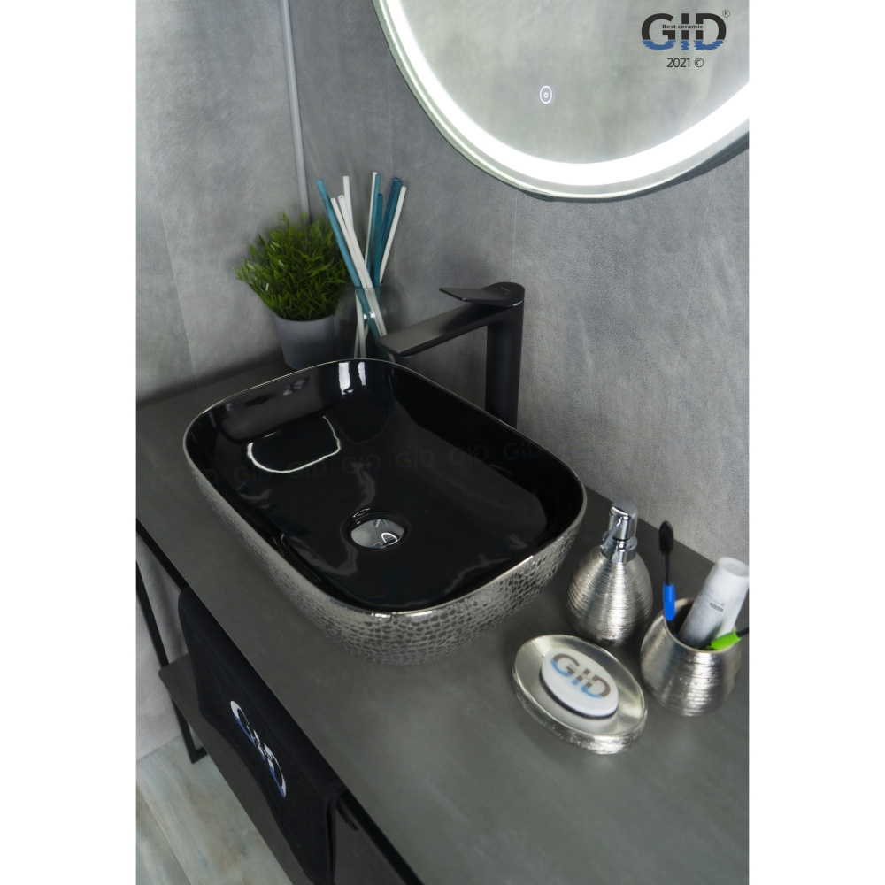 Раковина накладная Gid D1333h020