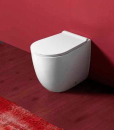 Фото Приставной унитаз Simas Vignoni VI21bi безободковый, высокий