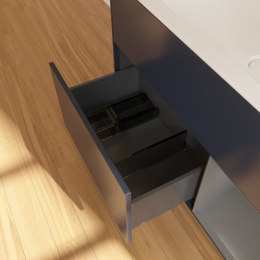 Villeroy Boch Finion F040GKHG Тумба под раковину 996х498 мм (anthracite matt/midnight blue matt)