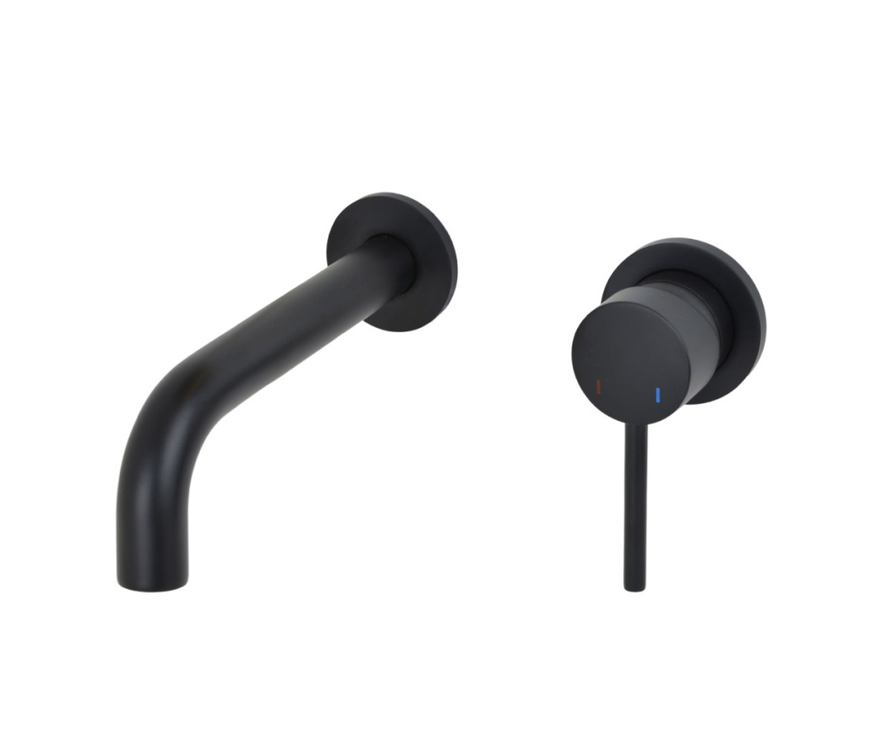 Фото Смеситель настенный для раковины Bronze de Luxe Scandi (14511B) черный