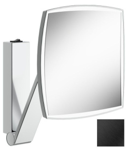 Фото Косметическое зеркало Keuco iLook move 17613139004, хром черный шлифованный