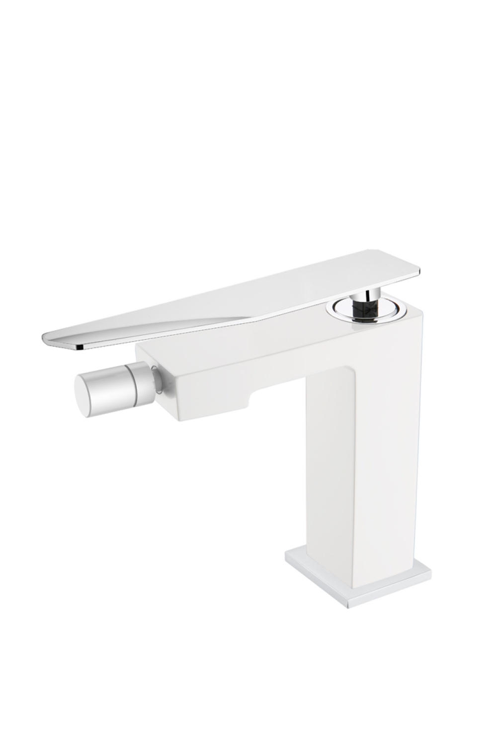 Фото Смеситель для биде Boheme Q (146-WCR.2) белый