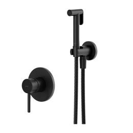 Фото Omnires Y black SYSYBI1BL Система для биде скрытого монтажа (черная BLH)