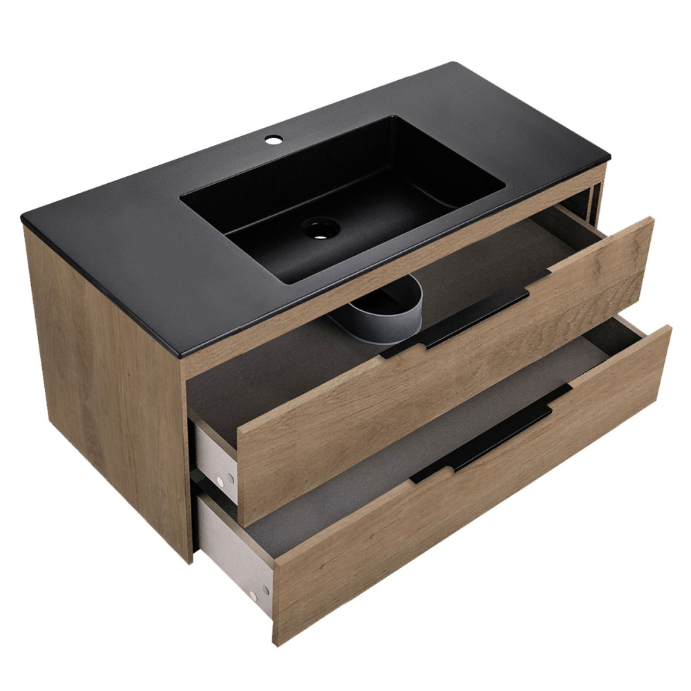 Фото База под раковину Vincea Chiara 2D (VMC-2C2100NO) N.Oak