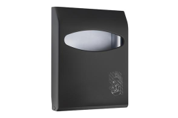 Фото Диспенсер накладок для туалета NOFER 04028.N черный