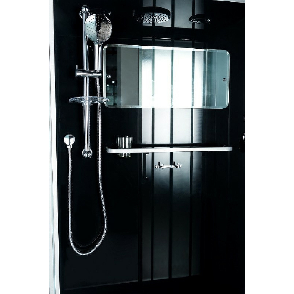 Душевая кабина 90x120x210 Esbano (ESKG3129CKR) серый, Поддон низкий