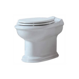 Фото AZZURRA JUBILAEUM унитаз напольный приставной 59*40см слив универсальный, СИДЕНЬЕ НА ВЫБОР