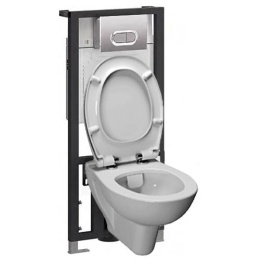 Инсталляция и унитаз Vitra S20 (9004B003-7202) белый