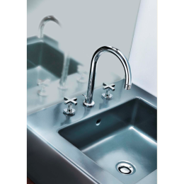 Смеситель для раковины Cisal Barcelona Quad BQ00107021, хром