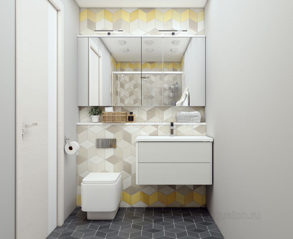 Фото Раковина Aquaton Брук 80 1A71453KBC010