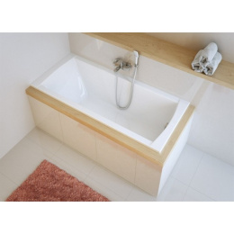 Акриловая ванна 160x70 Excellent (WAEX.AQU16WH), прямоугольная
