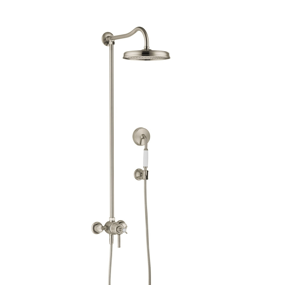 Фото Душевая система Axor Montreux (16570820) никель брашированный