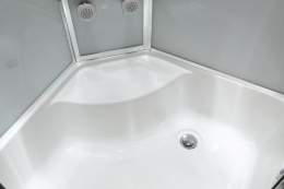 Фото Душевая кабина 90x90x220 Black&White (G5503 900)