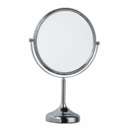 Зеркало увеличительное Haiba HB6208 без подсветки, хром